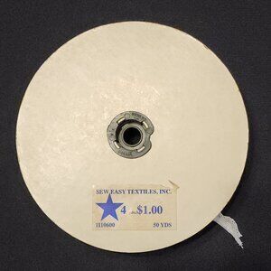 White Ribbon Lace Trim/Sewing/Crafts Original Roll